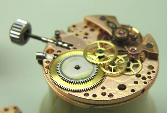 Omega 861 Movement w/ Excess Oil