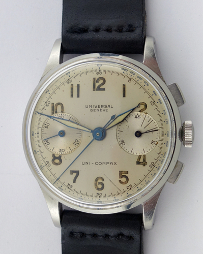 Universal Geneve Uni – Compax C-1940’s Stainless Steel